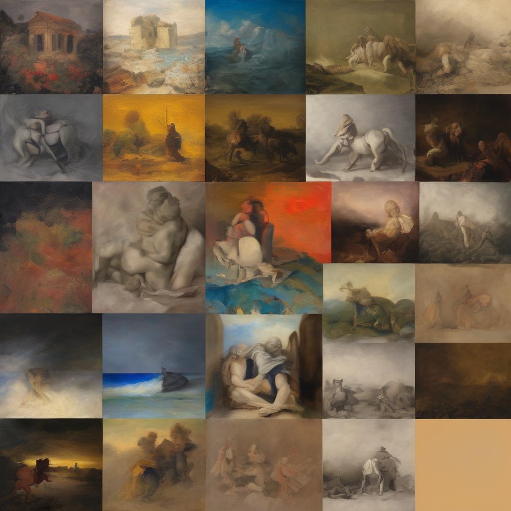 Στυλ και τεχνικές του καλλιτέχνη